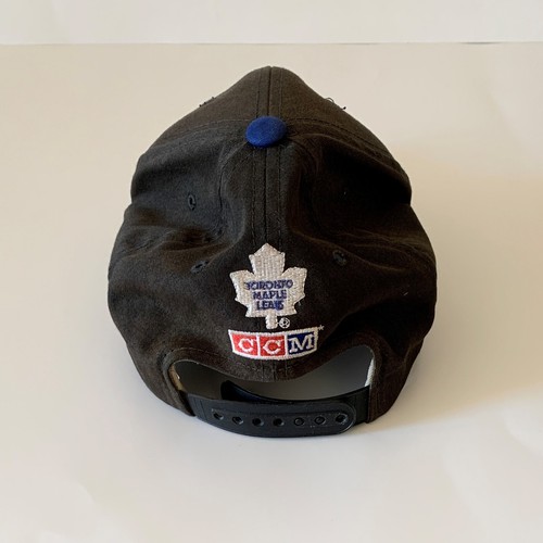Toronto Maple Leafs Vintage 90s Snapback Hat - Youth Size - Official NHL by CCM - Picture 12 of 21
