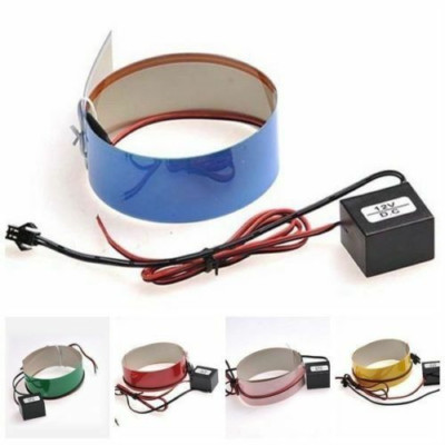 12''x1.25'' EL Tape EL Panel EL Back Light Neon Sheet 12V Inverter & Battery Box 