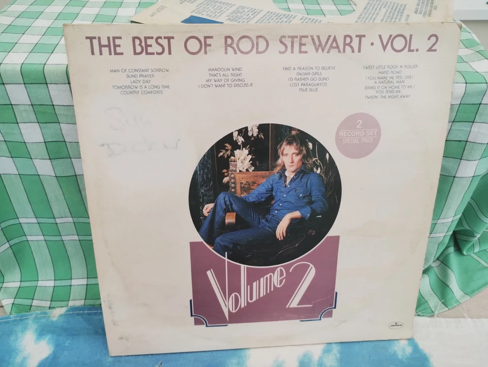The Best Of Rod Stewart Vol. 2 Rod Stewart 1977 – UK DBL Vinyl, LP, Compilation# - Image 2 of 4