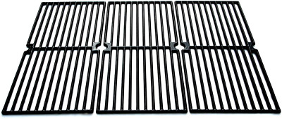Porcelain Coated Cast Iron Cooking Grid Grates 3-Pack for Brinkmann Charmglow