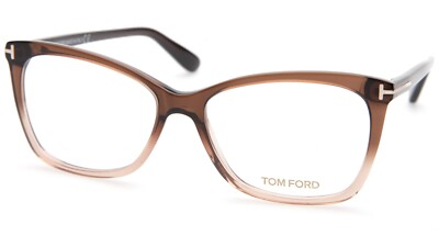 NEW TOM FORD TF5514 050 Brown Gradient Eyeglasses Frame 54-15-140mm B40mm Italy