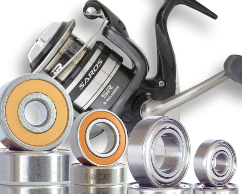 rods for shimano saros 1000 Shimano Saros Series SAR Fishing Reel Bearing Kits Stainless Steel  Precision