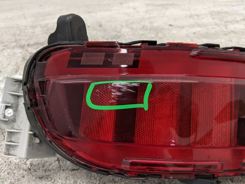 2016 2017 2018 MAZDA CX-5 Left Rear Bumper Reflector KB8A-515M0 OEM USED #E0095 - Picture 2 of 6