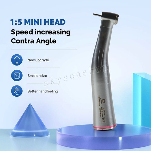 Yabangbang Dental Electric Handpiece 1:5 Contra Angle Fiber Optic High Speed NSK - Picture 8 of 18