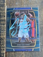 2021-22 Panini Select - Concourse Jericho Sims #87 (RC) Signed IP Autograph