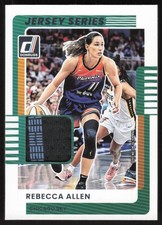 2025 Donruss WNBA #23 Rebecca Allen Jersey Series