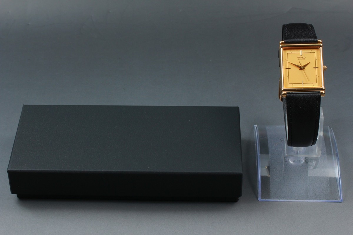 Vintage 1984 Seiko Chariot 9021-5270 Gold Tank SGP Quartz Mens