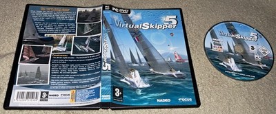 Virtual Skipper 5 PC/Computer Boat Racing DVD Rom RARE OOP 2006 Nadeo Focus