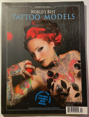 USED GOOD World's Best Tattoo Models WP Body Art Series 2 Paperback Book