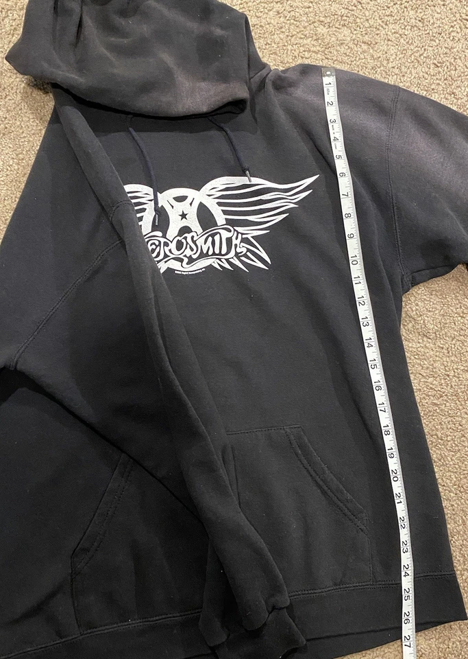 Sudadera con Capucha Promocional Concierto Gira Banda de Rock Y2K Y2K Años 90 De Colección Talla Grande Foto 4 de 4