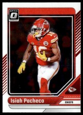 ISIAH PACHECO 2024 DONRUSS OPTIC KANSAS CITY CHIEFS #95