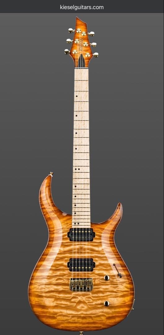Kiesel Crescent 6 Mastergrade Electric Guitar | eBay