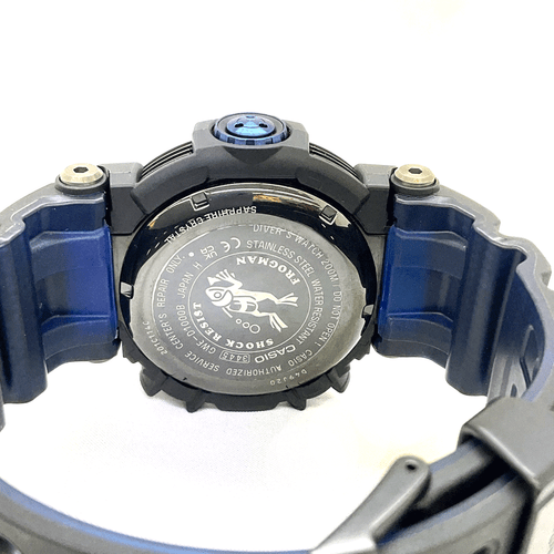N Used Casio G-Shock Frogman Solar Radio Clock Gwf-D1000B-1Jf Black Dial Logo Bl - Picture 5 of 7