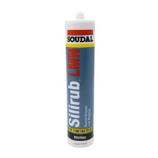 Soudal Silicone Sealant Slirub LMN All Purpose External Low Modulus Neutral Cure