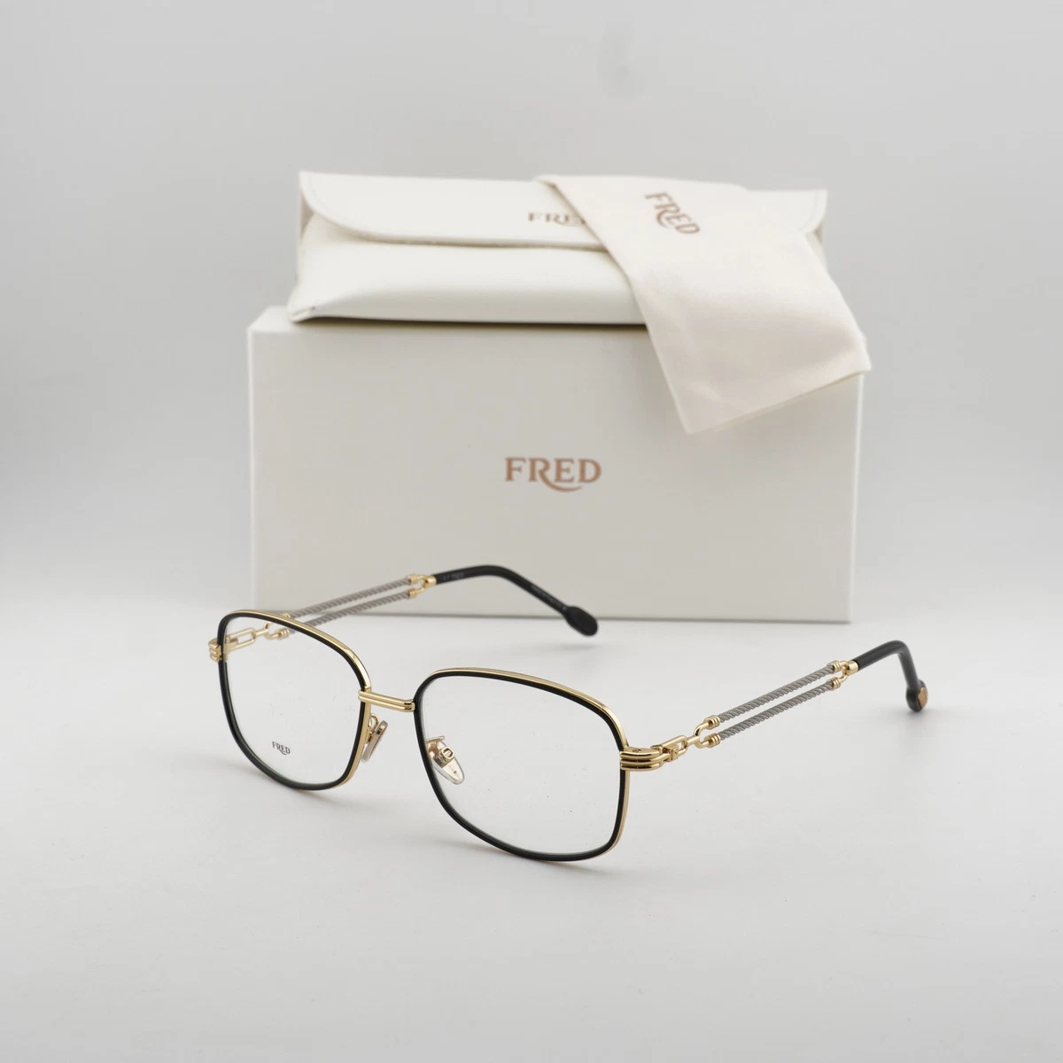 Fred Gold Eyeglass Frames for sale - eBay