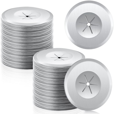 #ad #ad 1.5 Inch Perforated Insulation Pins Self Locking Washers Flat Washer Round Ga... $22.76