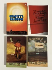 Thomas Pynchon Book Lot Gravity's Rainbow The Crying of Lot 49 Slow Learner V.