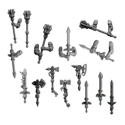 LP Waffenpaket 1 Umbaubits für 28mm 32mm Sci-Fi Space Knights