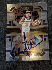 Signed On Card 2024 Panini Select WNBA #96 Nancy Lieberman Hall Of Fame