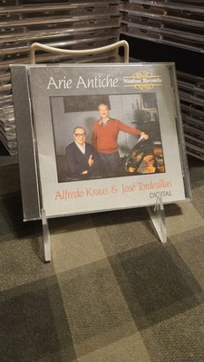 Arie Antiche Alfredo Kraus José Tordesillas (Nimbus) (CD) 1988 Scarlatti Handel