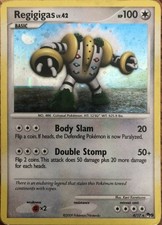 Regigigas 4/17 - Pokemon Holo Promo Pop Series 9 LP, English Pokemon Promos on eBay
