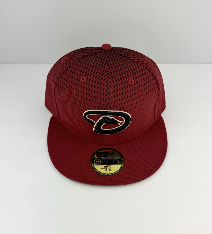 NUEVO Arizona Diamondbacks New Era 59Fifty Auténtico Colección Sombrero Para Hombre Talla 7 3/8 Foto 2 de 4