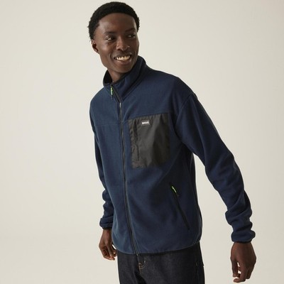 Regatta Herren Frankie Full Zip Outdoor warme Winter Fleece Jacke