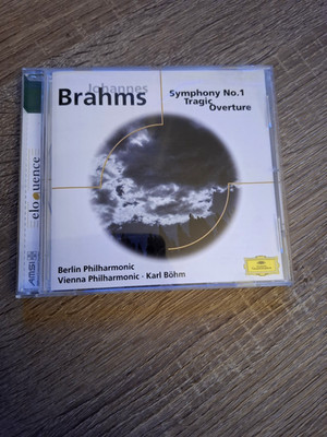 Johannes Brahms Symphony No. 1 Tragic Overture - Karl Bohm CD