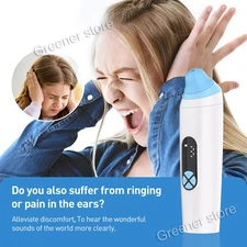 Electric Ear Pressure Relief Device Eustachian Tube Unblocker Balances Tinnitus