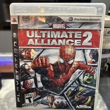 Marvel: Ultimate Alliance 2 (PlayStation 3, 2009)