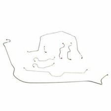 For Chevrolet Corvette 70-73 Complete Brake Lines Power Stainless Vck7002ss-cpp