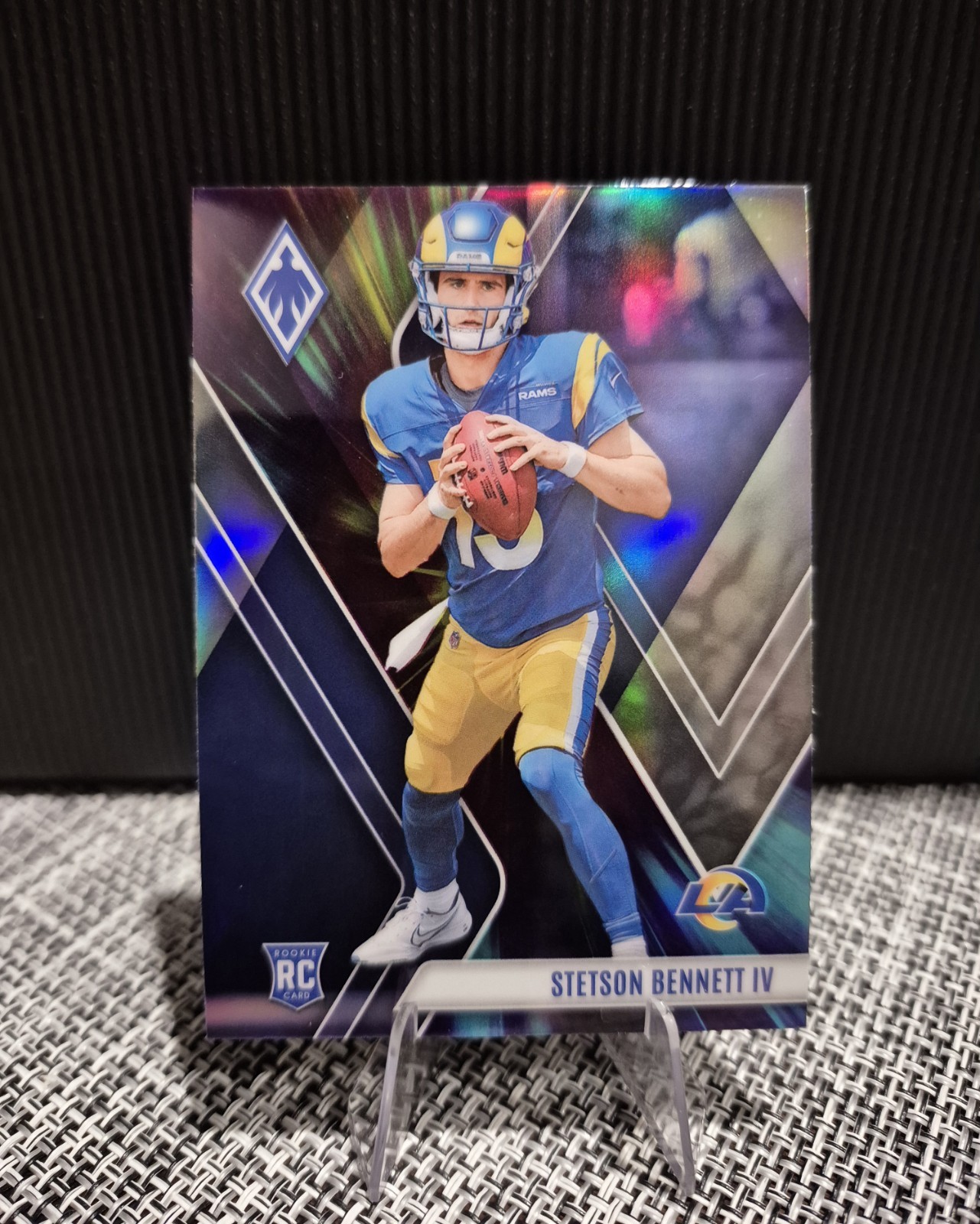 2023 Phoenix Stetson Bennett #121 Colorburst SP (RC) Los Angeles Rams