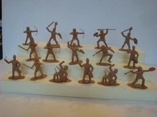 Reamsa ( Spain ) 60mm Aztec Warriors  / 16 in 10 Poses / Tan