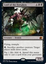 Lord of the Forsaken #110 - Promo Innistrad Midnight Hunt Mythic Rare Magic MTG