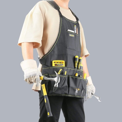 Work Apron with Tool Pockets, Waterproof Adjustable Professional Gardening Wo... - Picture 7 of 7