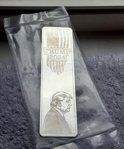 NEXUS MINT 0.4 oz .999 Fine Silver 2024 (TRUMP) Barter Bar in Factory Plastic
