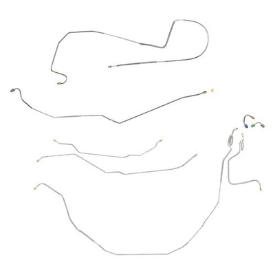 Power Disc Brake Conversion Brake Line Kit 1969 Chevrolet Camaro 8pc Stainless