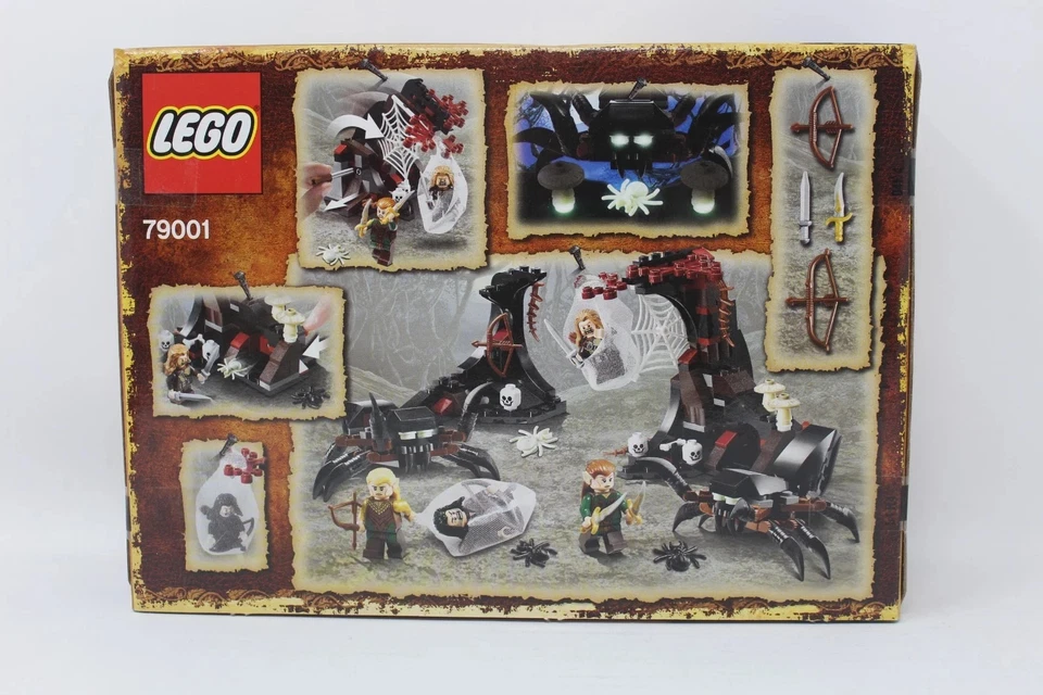 Lego79001,  The Hobbit: Escape from Mirkwood Spiders, NEW in SEALED Box! - Image 2 of 2