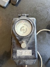 Vintage Landis & Gyr Zug single phase electrical current meter counter
