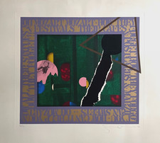 Tom Phillips Original Screen Print Signed National Portrait Gallery Pop Art UK