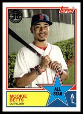 2018 Topps 1983 Baseball All-Stars Mookie Betts Boston Red Sox #83AS-22