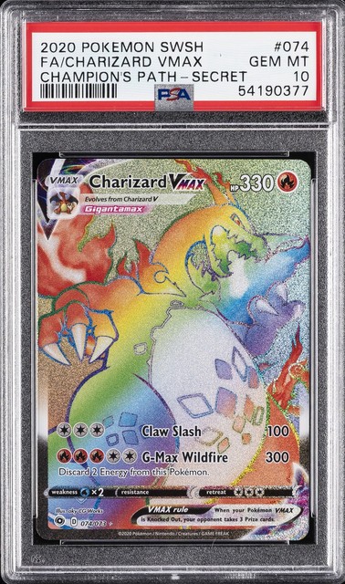 Charizard VMAX #74 (Champion's Path (2020))