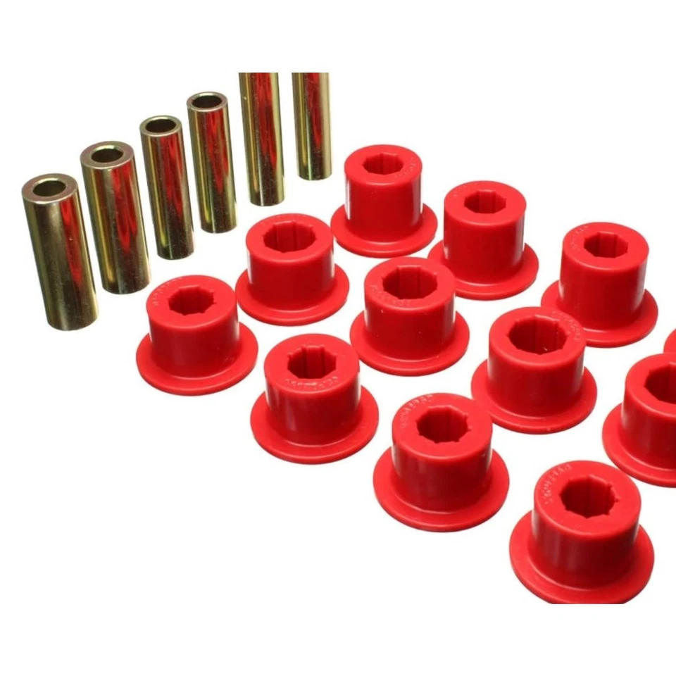 Suspensión energética para Toyota Tundra 2007-2021 bujes de resorte de hoja | trasero | rojo Foto 2 de 4