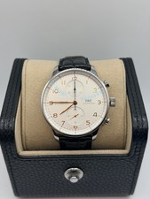 2022 IWC Portugieser Chronograph Automatic White Dial 41mm Box+ Papers