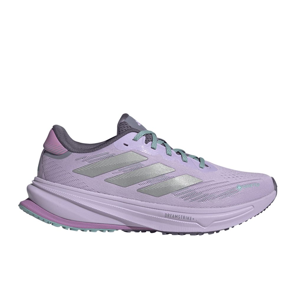 adidas gazelle silver green womens adidas Women's Supernova Rise 3 Blue Aqua Lime JR7376 9 main image 0