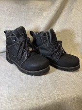 Keen Women’s Seattle 6”Black Steel Grey Aluminum Toe Work Boot -Size 6 Medium