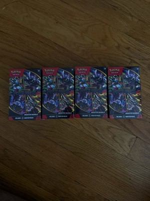 Pokemon Mega Evolutions Pitch Black Booster Bundle Sealed (Set of 4)