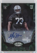 2018 Certified Rookies Auto Green Etch 2/5 Maurice Hurst #166 Auto 0c6