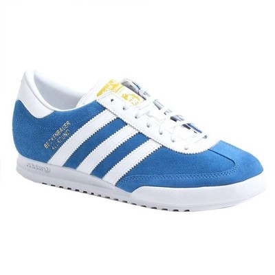 Adidas Originals Beckenbauer Sneaker B34800 - Blau/Weiß - Größe UK 9,5