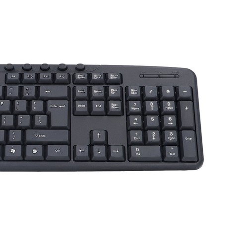 Wired Keyboard Mouse Combo Ergonomic Design 113 Keys Wired Keyboard 1000Dp DTS - Picture 10 of 22